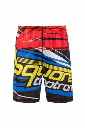 Perforated shorts with print, zdjęcie 1 Perforated shorts with print od Dsquared2